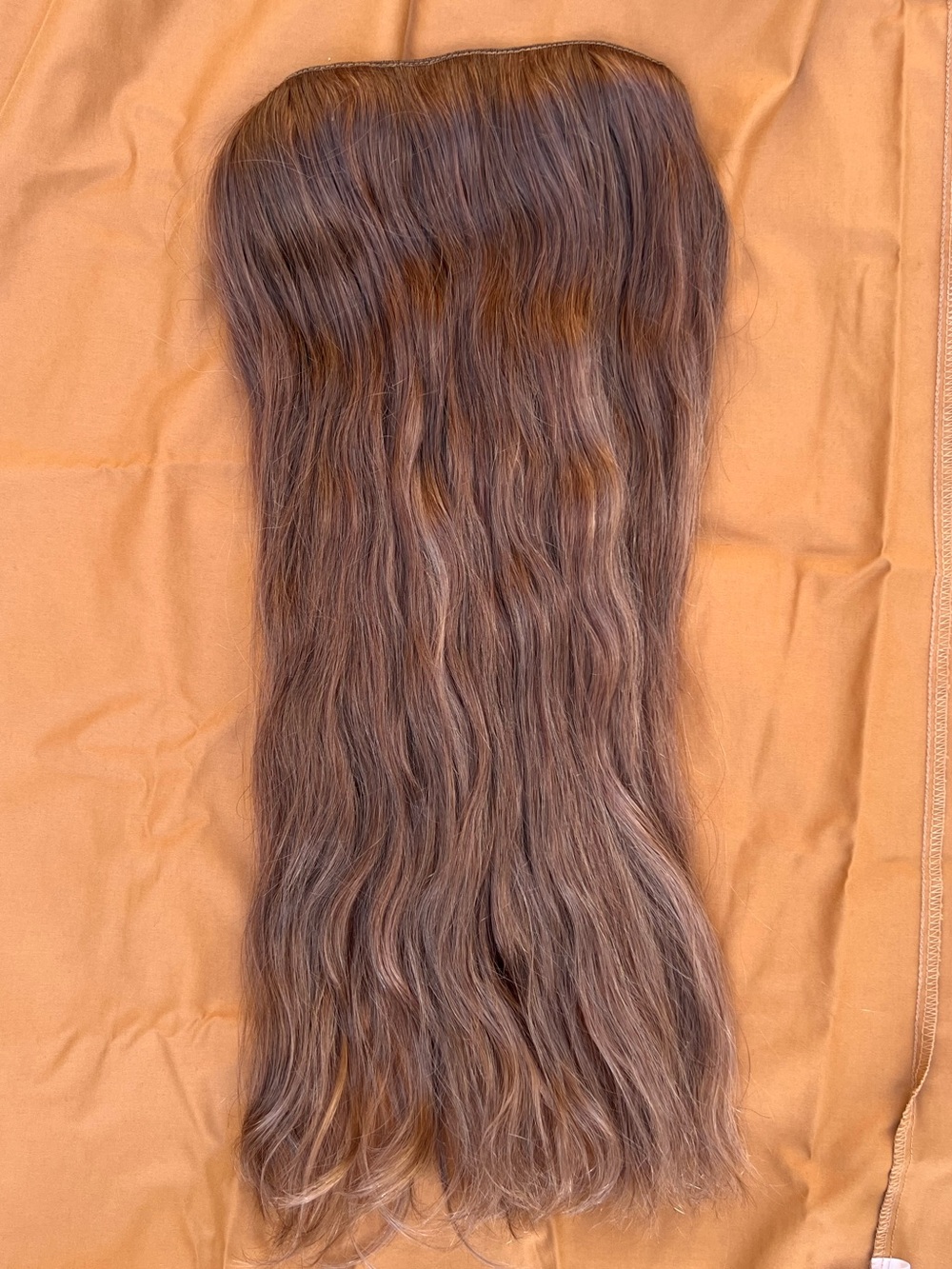 Luxy Ash Brown Balayage Halo Extensions 20” - 145 grams read description!!